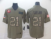 Nike Redskins 21 Sean Taylor 2019 Olive Camo Gold Salute To Service Limited Jersey,baseball caps,new era cap wholesale,wholesale hats
